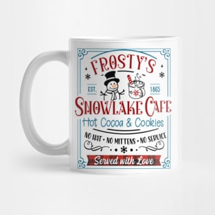 Frosty's Snowflake Cafe Mug